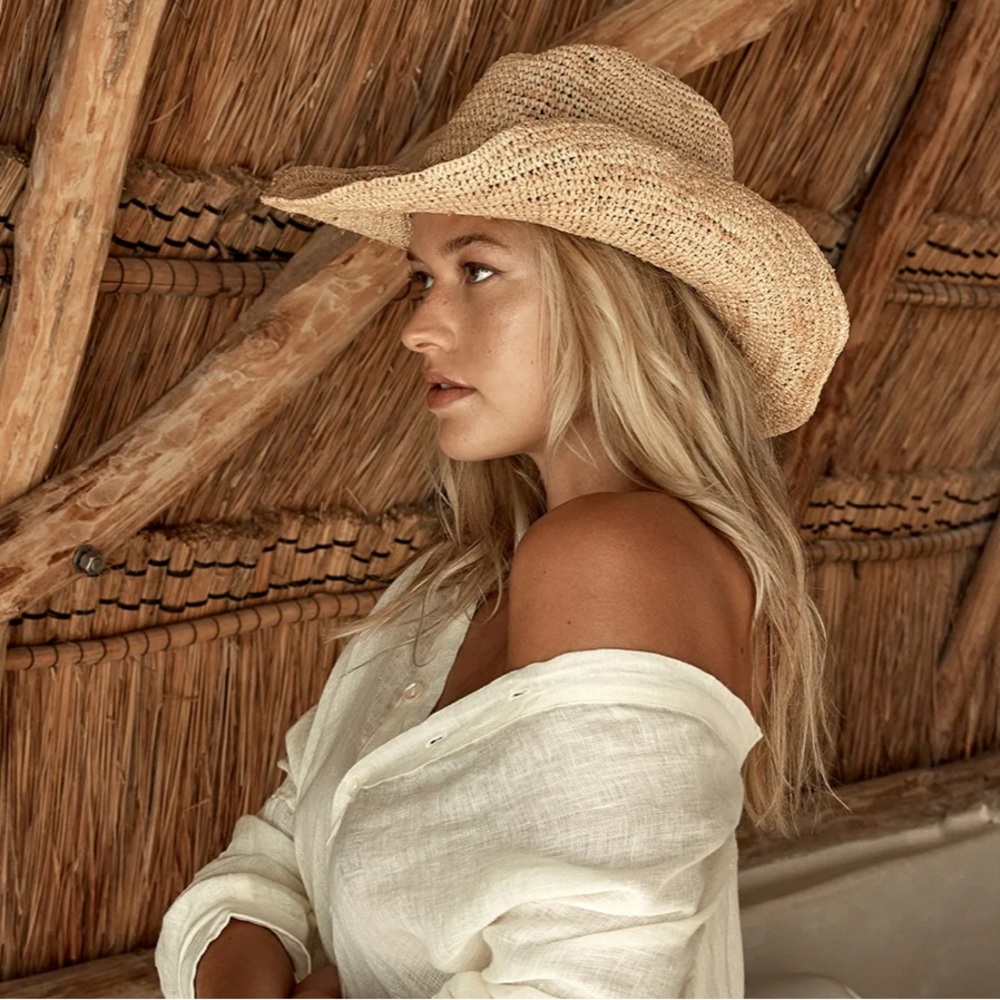 Exuma Woven Cowboy Hat - Monday Swimwear